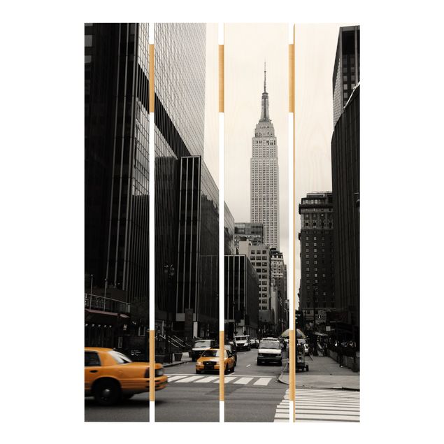 Wanddeko Esszimmer Empire State Building