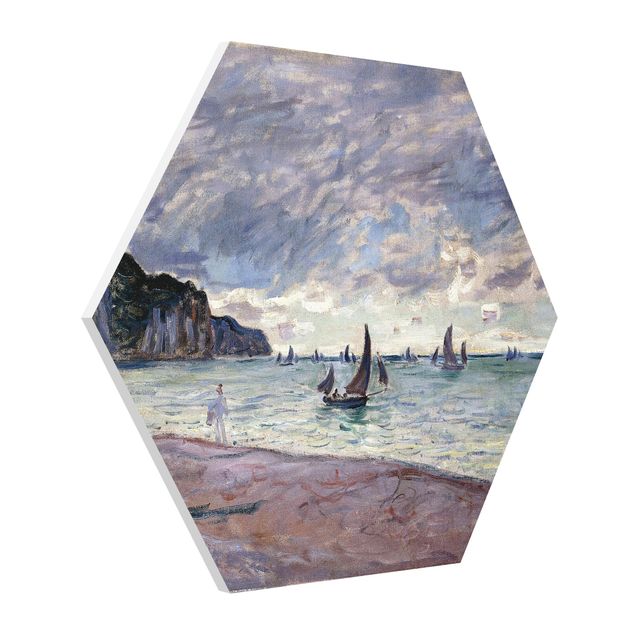 Wanddeko Esszimmer Claude Monet - Küste von Pourville