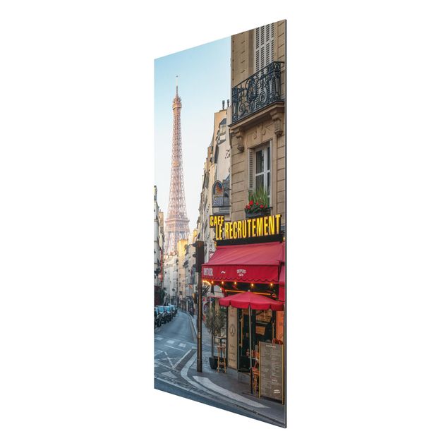 Wanddeko Schlafzimmer Straße von Paris