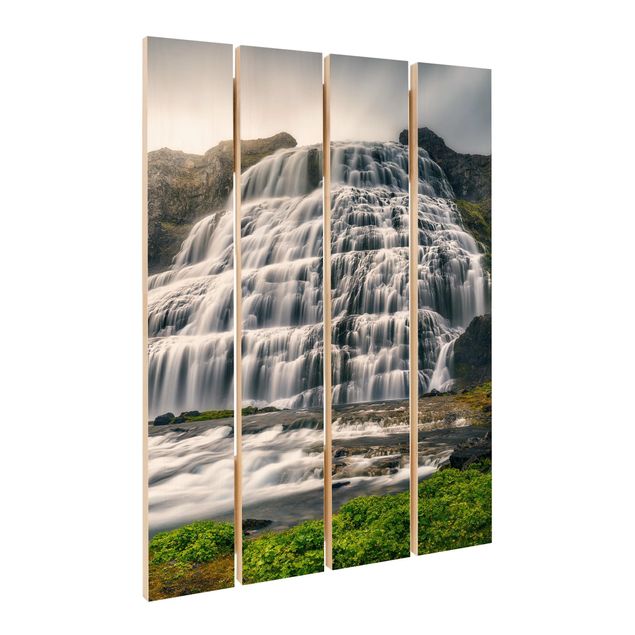 Wanddeko Büro Dynjandi Wasserfall