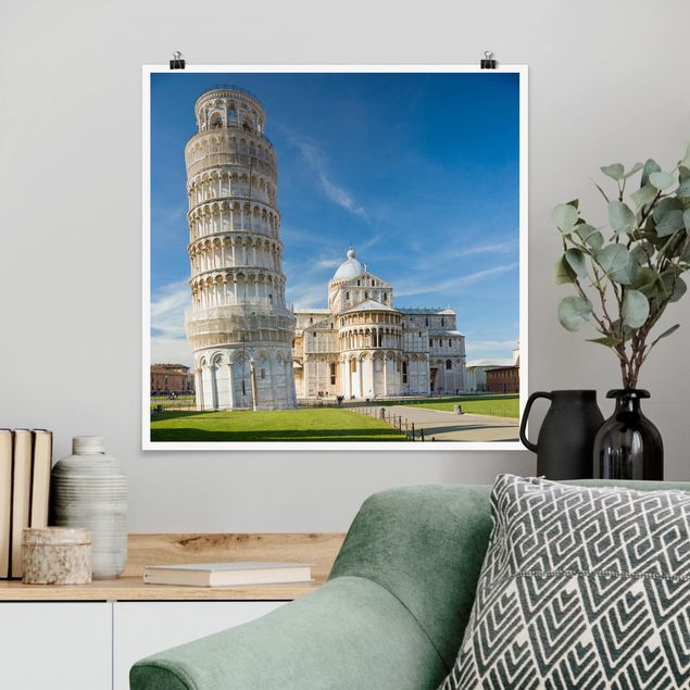 Wohndeko Architektur Der schiefe Turm von Pisa