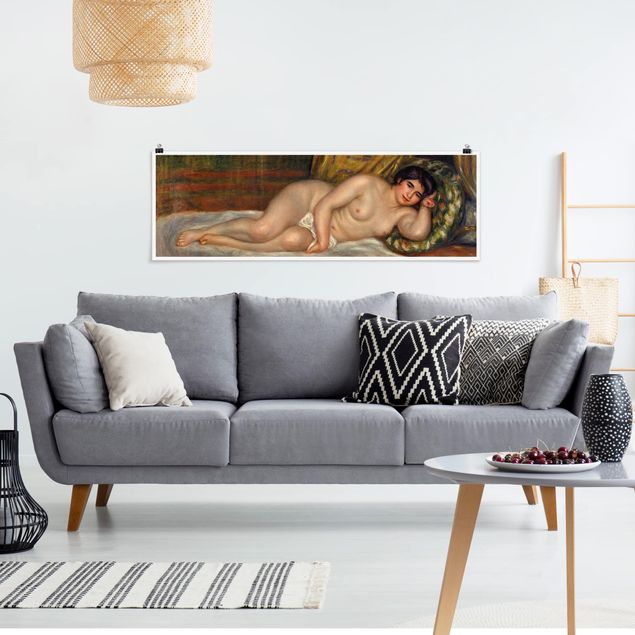 Wanddeko Schlafzimmer Auguste Renoir - Liegender Akt