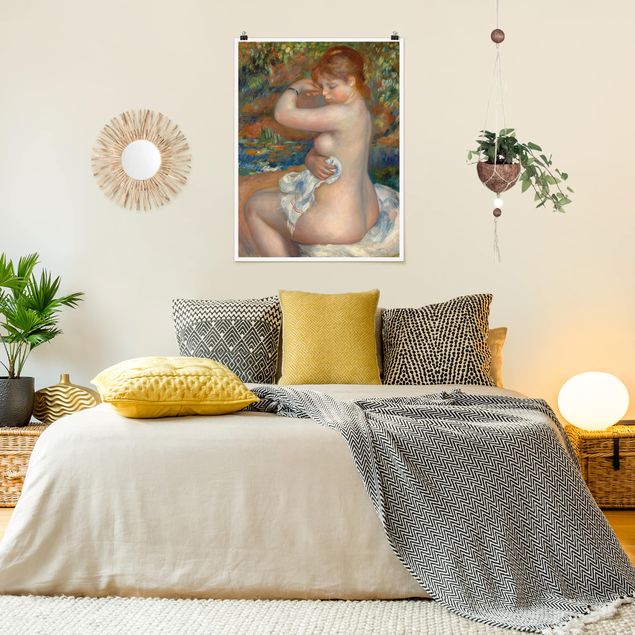 Wanddeko beige Auguste Renoir - Badende