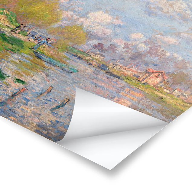 Wanddeko pastell Claude Monet - Seine