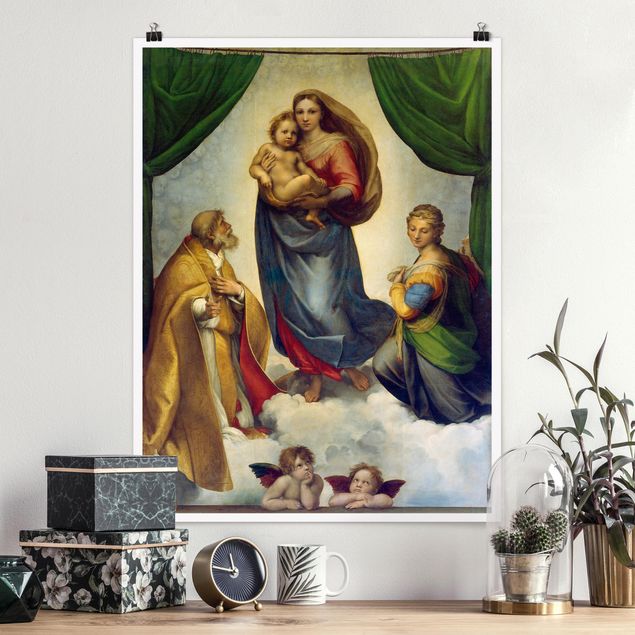 Küche Dekoration Raffael - Die Sixtinische Madonna