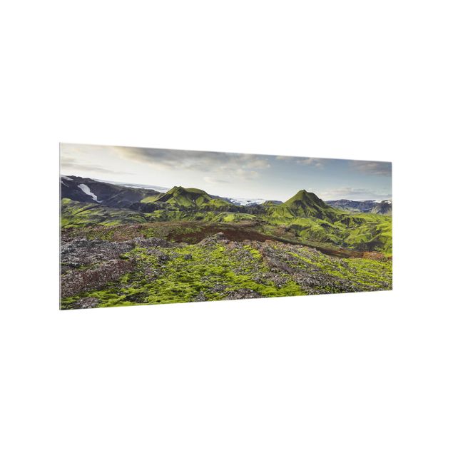 Deko Landschaftspanorama Rjupnafell Island