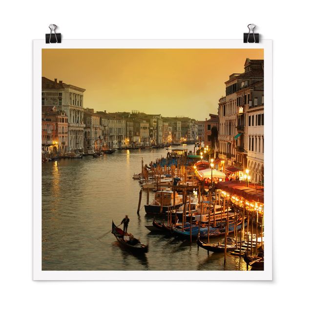Wandbilder Italien Großer Kanal von Venedig