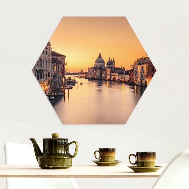 Wandbilder Italien Goldenes Venedig