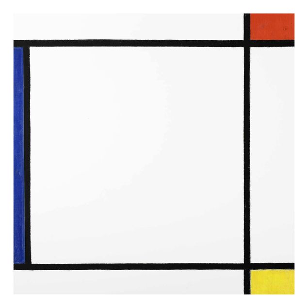 Wanddeko Büro Piet Mondrian - Komposition III