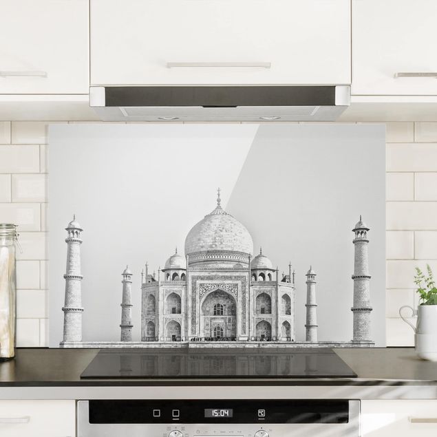 Küche Dekoration Taj Mahal in Grau