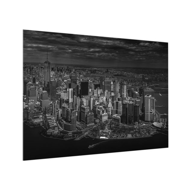 Wanddeko Erde New York - Manhattan aus der Luft