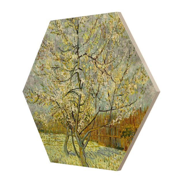 Wanddeko Esszimmer Vincent van Gogh - Pfirsichbaum rosa
