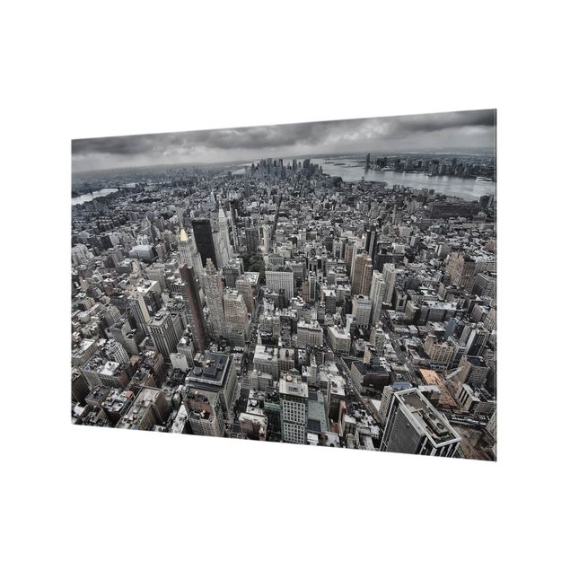Wohndeko Fotografie Blick über Manhattan