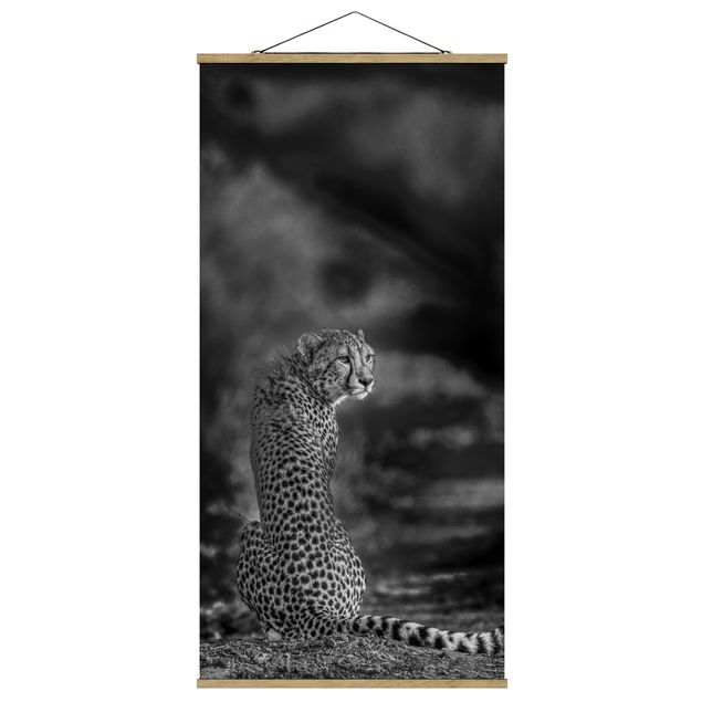 Wanddeko Esszimmer Gepard in der Wildness