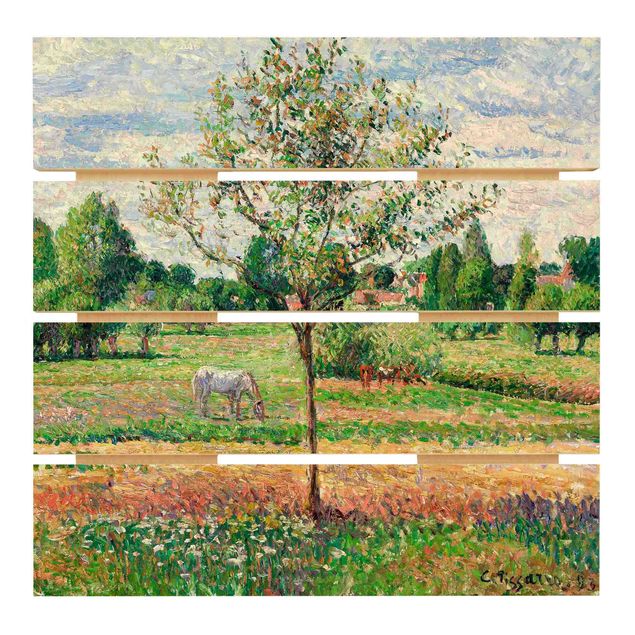 Wanddeko Flur Camille Pissarro - Wiese mit Schimmel