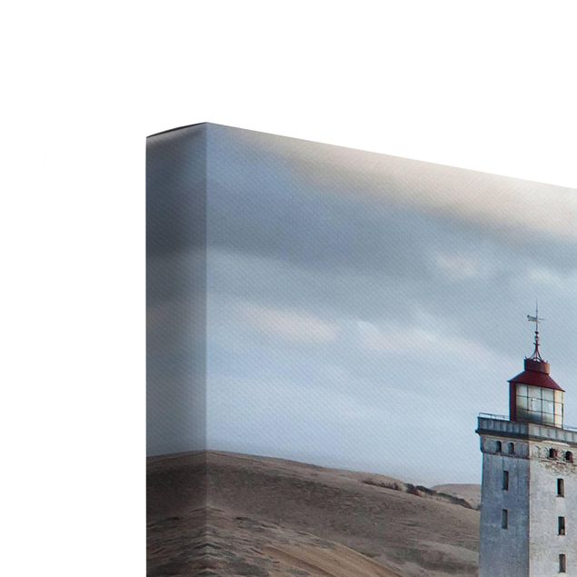 Wanddeko Treppenhaus Leuchtturm in Dänemark