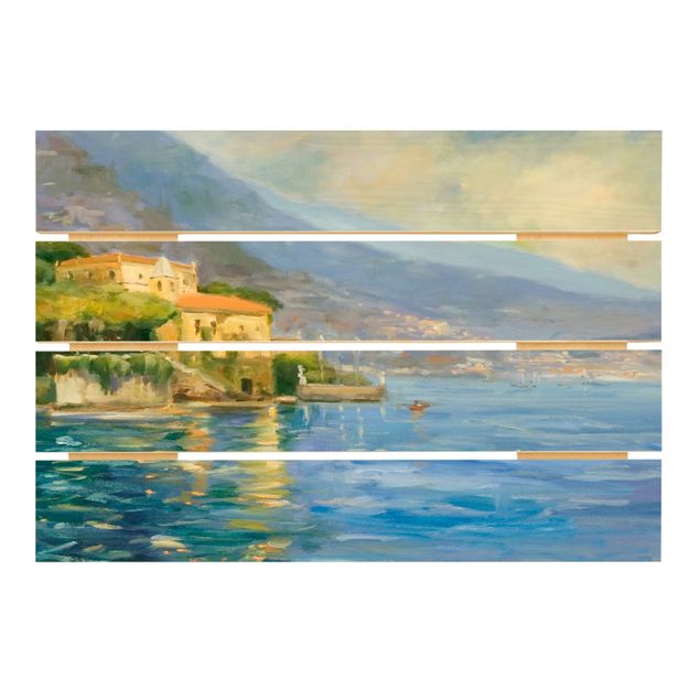 Wanddeko Esszimmer Italienische Landschaft - Meer