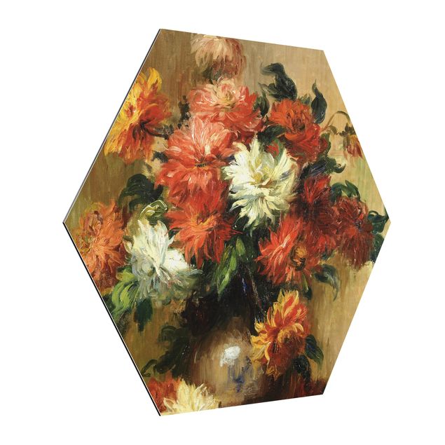 Wanddeko Esszimmer Auguste Renoir - Stillleben mit Dahlien