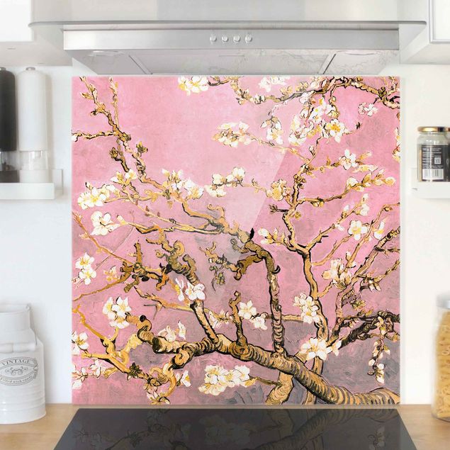 Küchen Deko Vincent van Gogh - Mandelblüte in altrosa