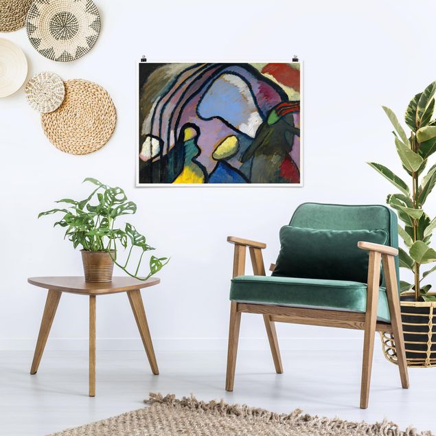 Wanddeko Schlafzimmer Wassily Kandinsky - Improvisation