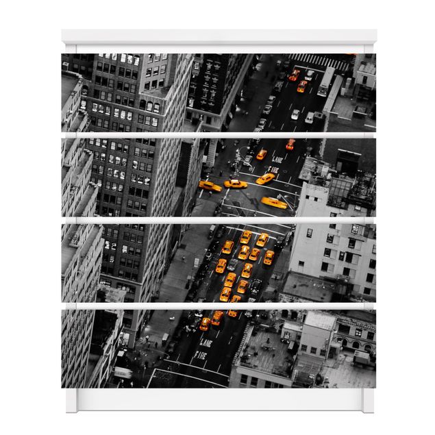 Wohndeko New York Taxilichter Manhattan