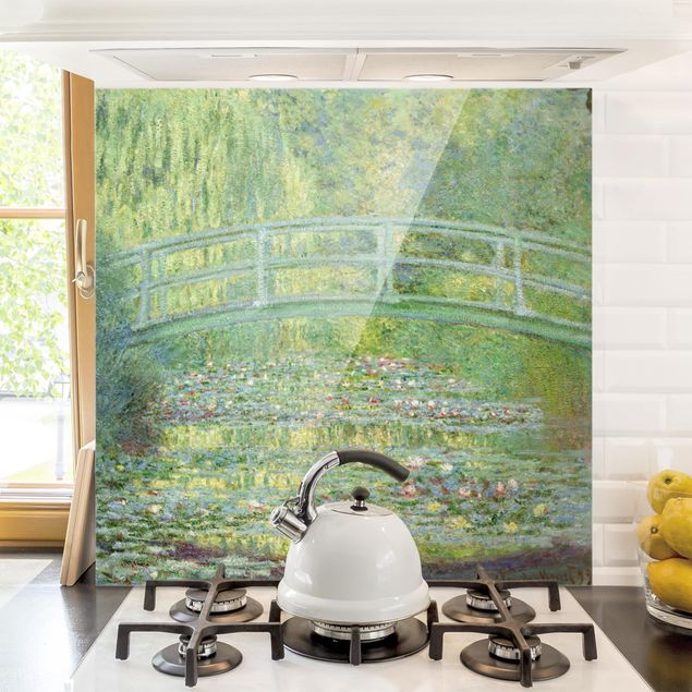 Küche Dekoration Claude Monet - Japanische Brücke