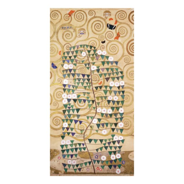 Wanddeko braun Gustav Klimt - Entwurf für den Stocletfries