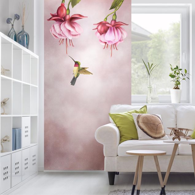 Wanddeko Schlafzimmer Kolibri