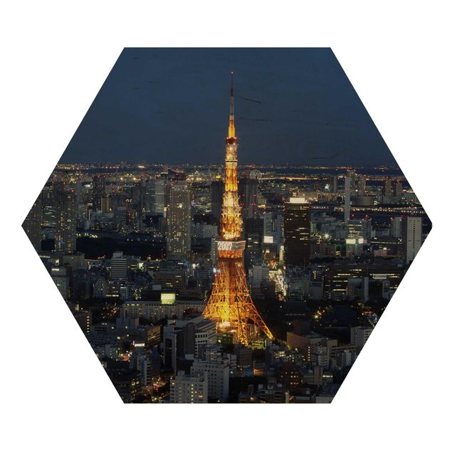 Wanddeko Esszimmer Tokyo Tower