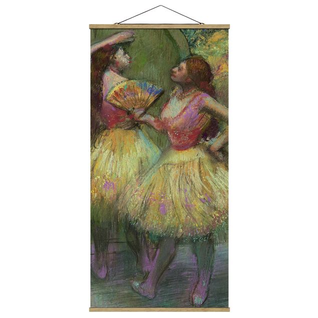 Wanddeko Schlafzimmer Edgar Degas - Zwei Tänzerinnen