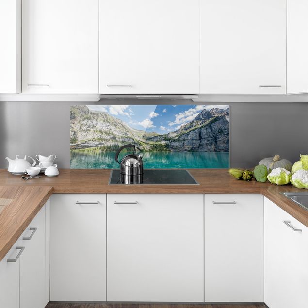 Küchen Deko Traumhafter Bergsee