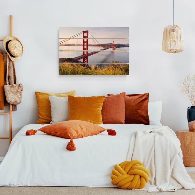 Wanddeko Schlafzimmer Golden Gate Bridge in San Francisco