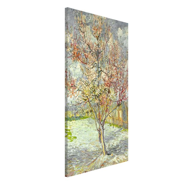 Bilder Impressionismus Vincent van Gogh - Blühende Pfirsichbäume