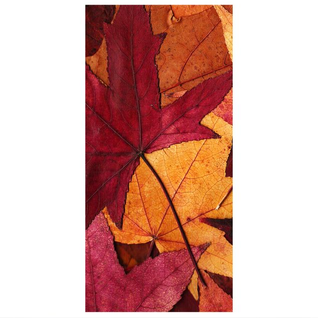 Wanddeko Esszimmer Coloured Leaves