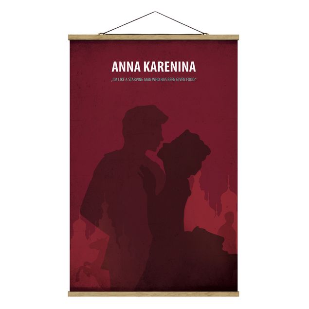 Wanddeko Esszimmer Filmposter Anna Karenina