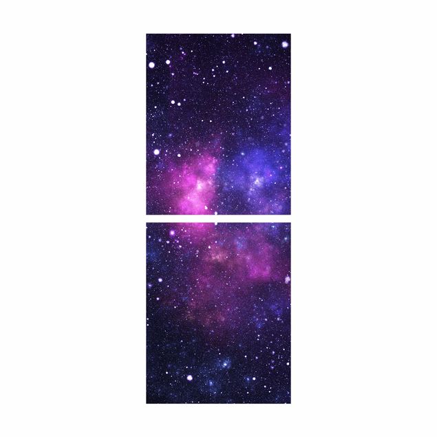 Wanddeko Sterne Galaxie