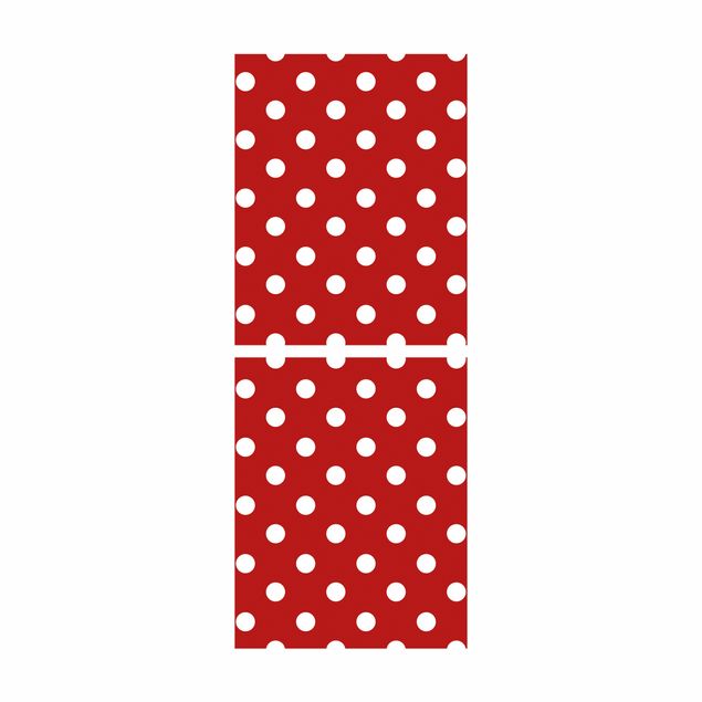 Klebefolie mit Muster No.DS92 Punktdesign Girly Rot
