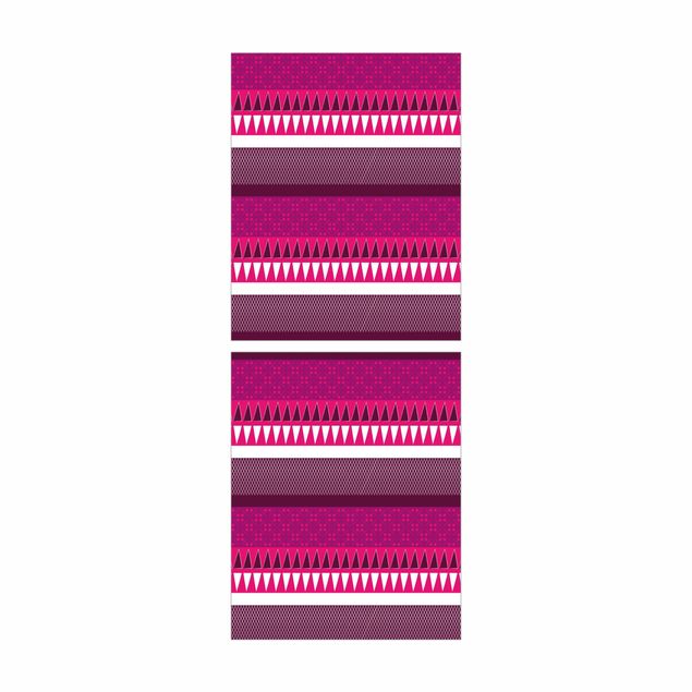Klebefolie mit Muster Pink Ethnomix