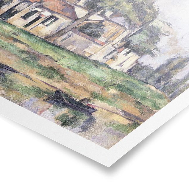 Wanddeko Flur Paul Cézanne - Ufer der Marne