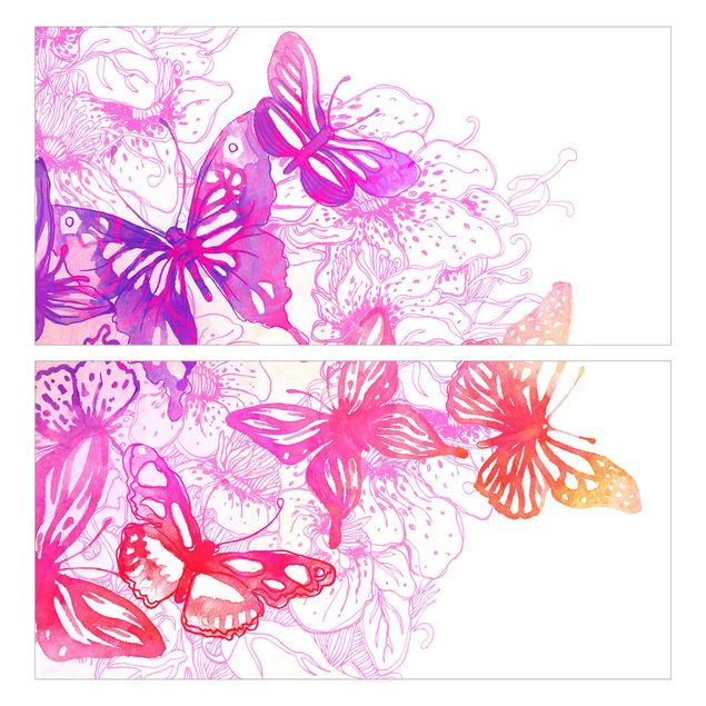 Wanddeko Schmetterlinge Schmetterlingstraum