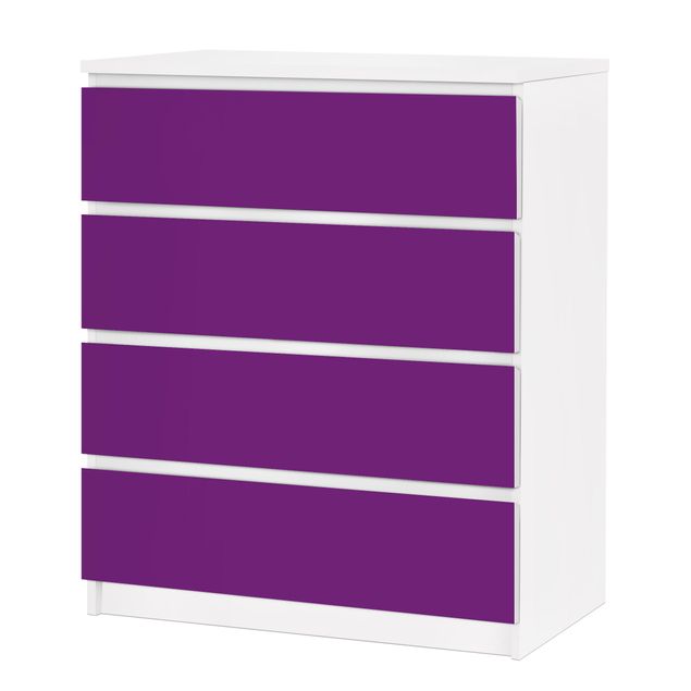 Wanddeko Praxis Colour Purple