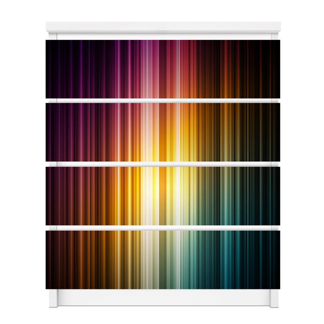 Wanddeko Esszimmer Rainbow Light
