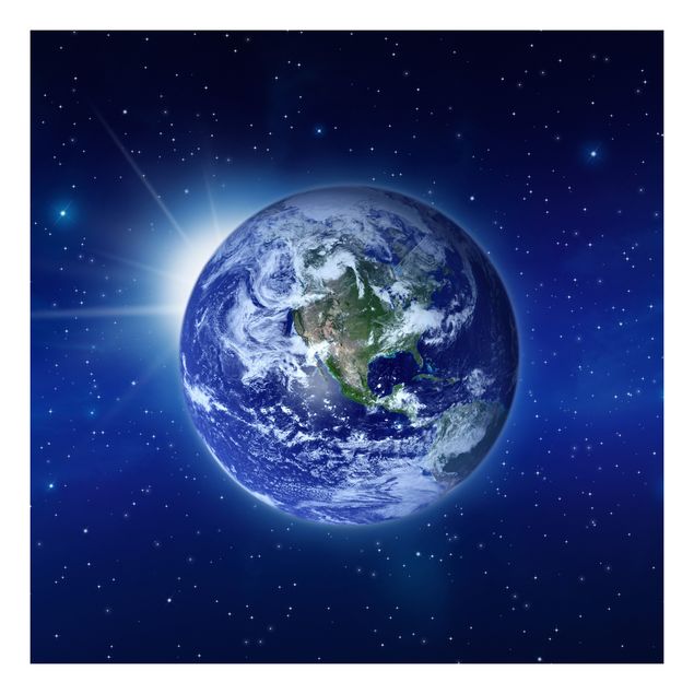 Deko Globus Erde im Weltall