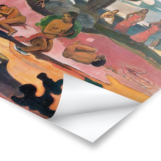 Wanddeko rosa Paul Gauguin - Gottestag