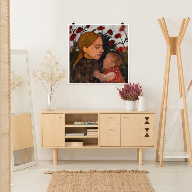 Küche Dekoration Paula Modersohn-Becker - Junge Frau mit Kind