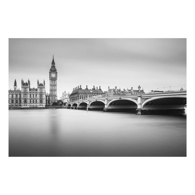 Deko Skylines Westminster Brücke und Big Ben