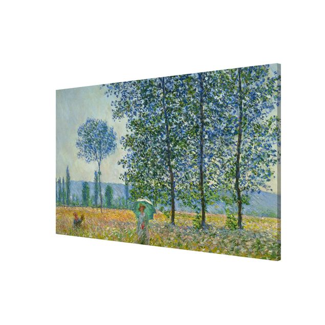 Wanddeko Esszimmer Claude Monet - Felder im Frühling