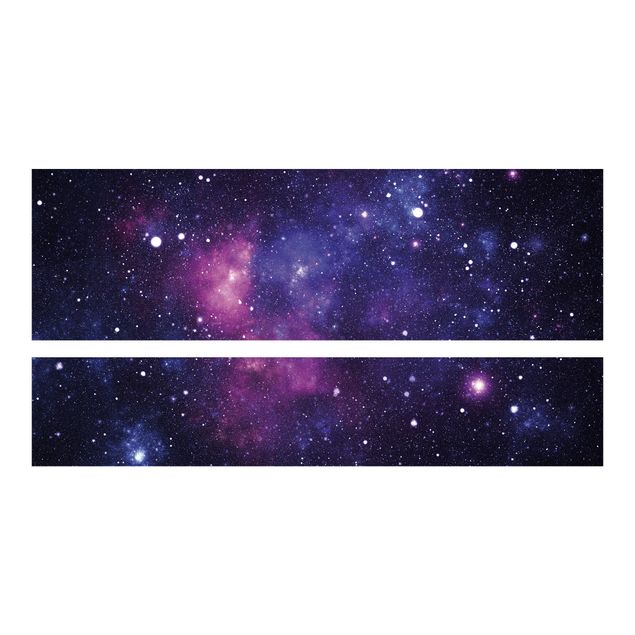 Wanddeko Sterne Galaxie