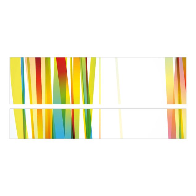 Klebefolie Muster Rainbow Stripes