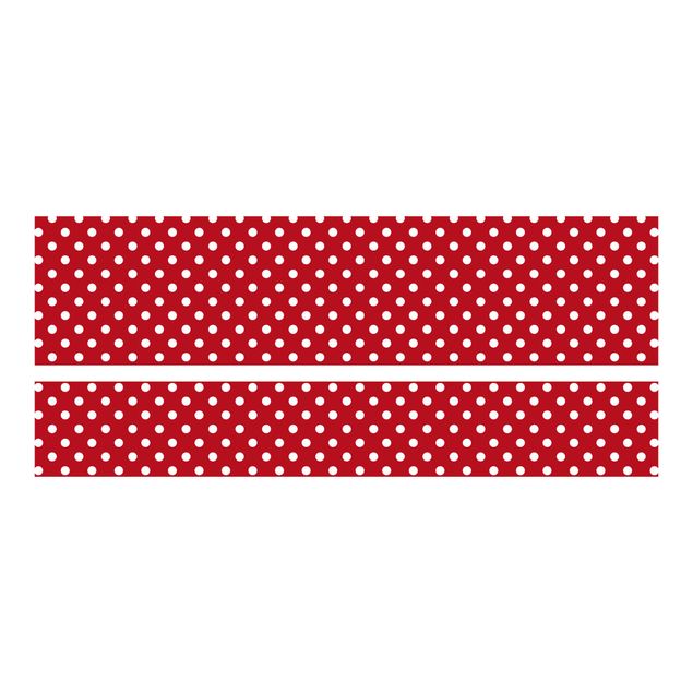 Klebefolie Muster No.DS92 Punktdesign Girly Rot